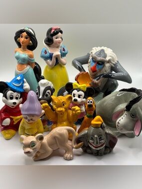 Lot of Walt Disney Ceramic Figurines